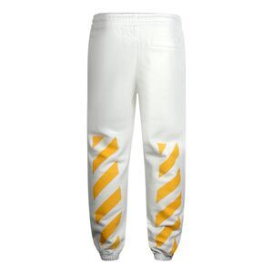 Off-White Mens Caravaggio Painting Logo Sweatpants / White